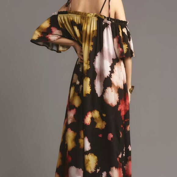Anthropologie / Conditions Apply Printed Tie-Strap Kaftan - Picture 3 of 7